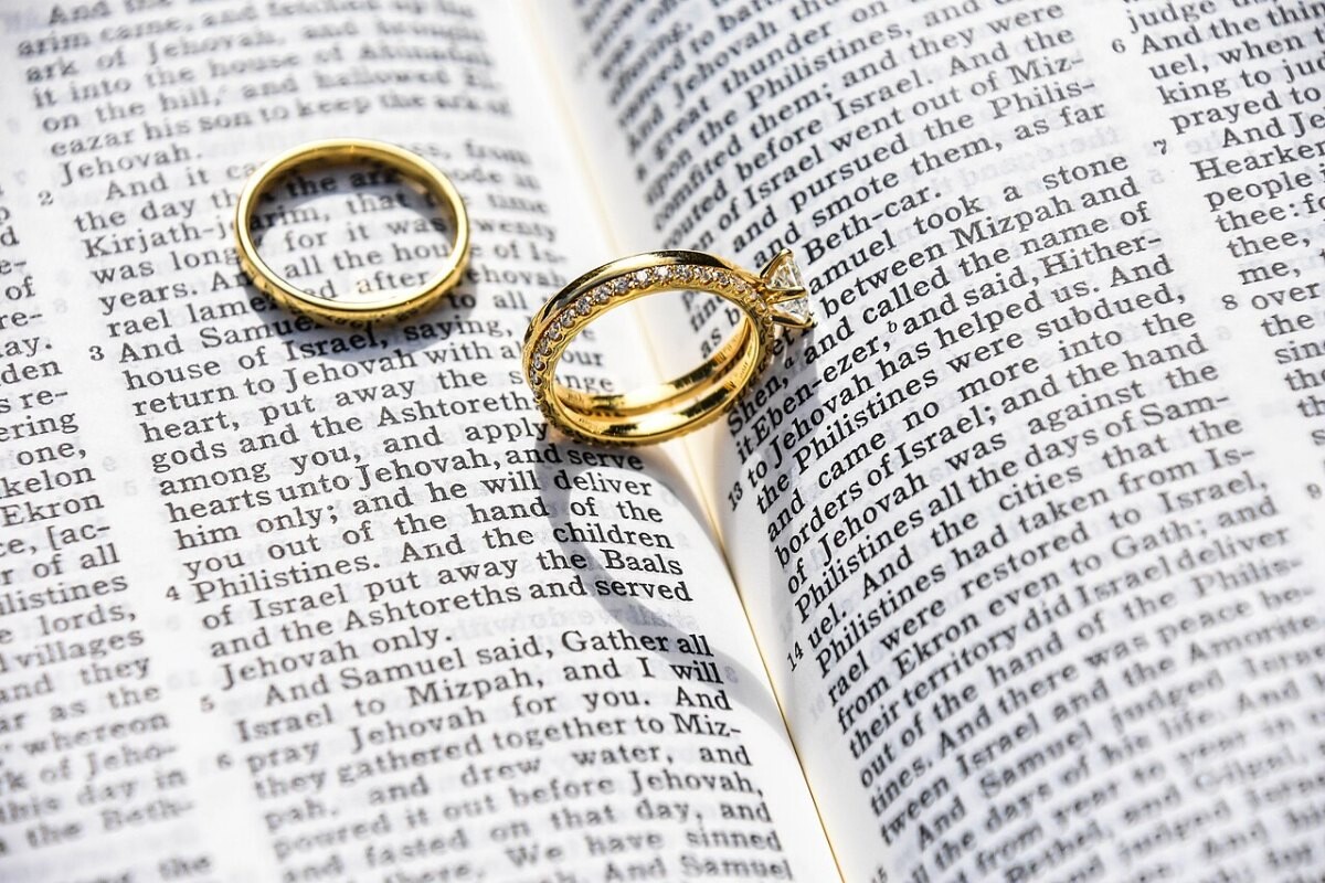 Two wedding rings