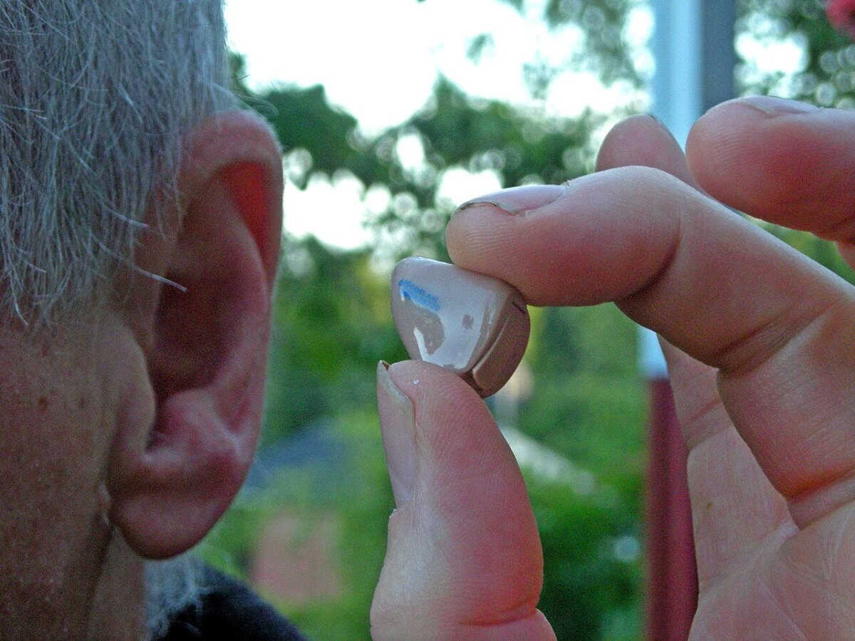 A hearing aid