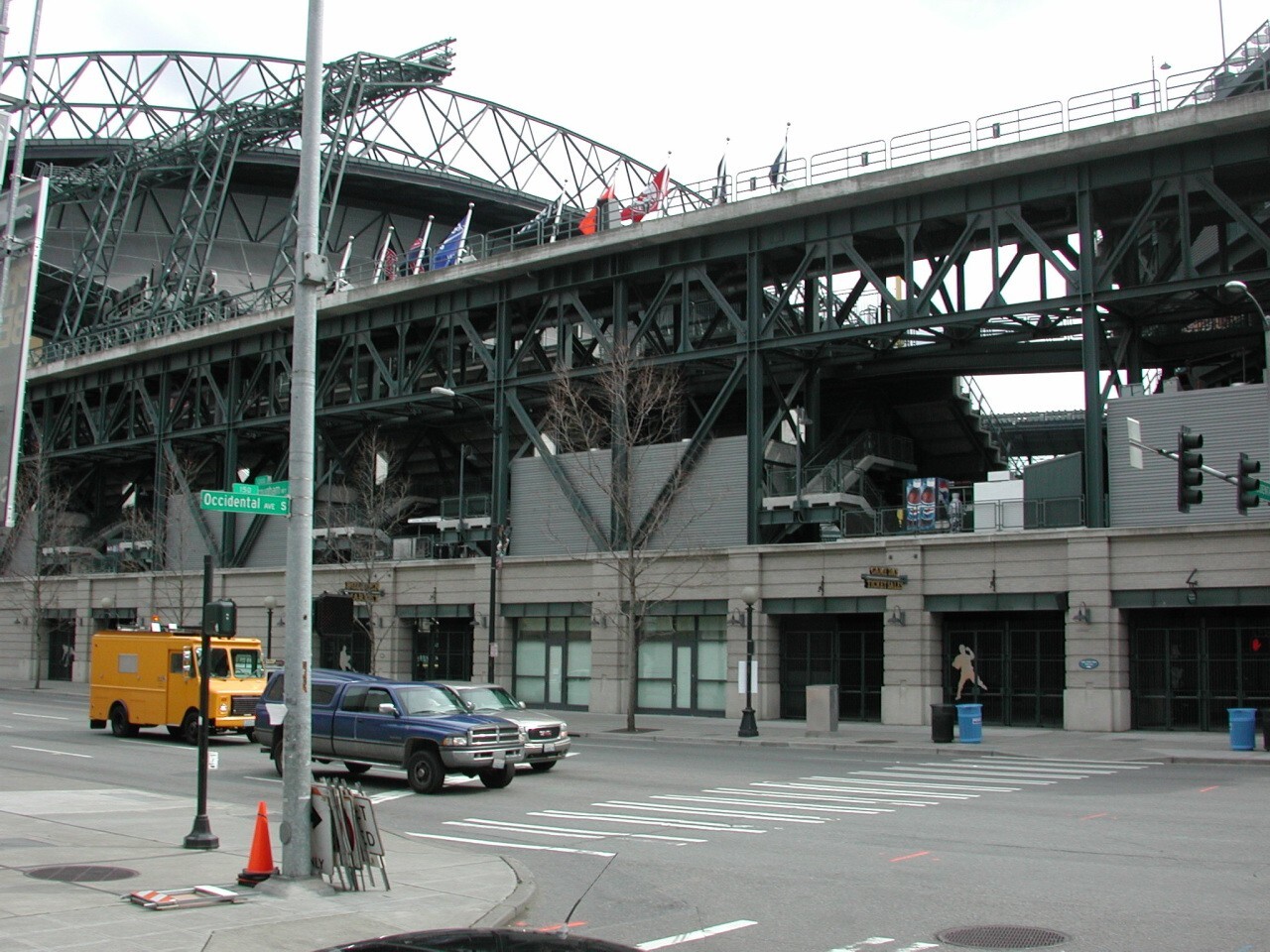 Seats behind the infield at Safeco Field (now T-Mobile Park), Seattle