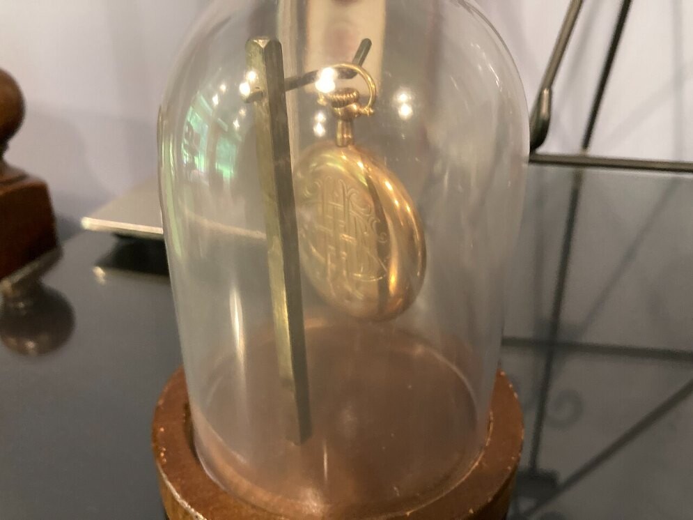 File photo: a pocket watch