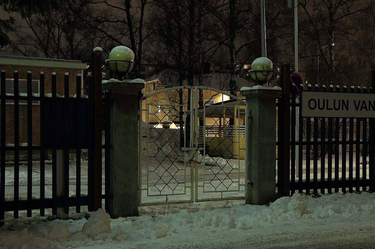 File photo of a prison gate