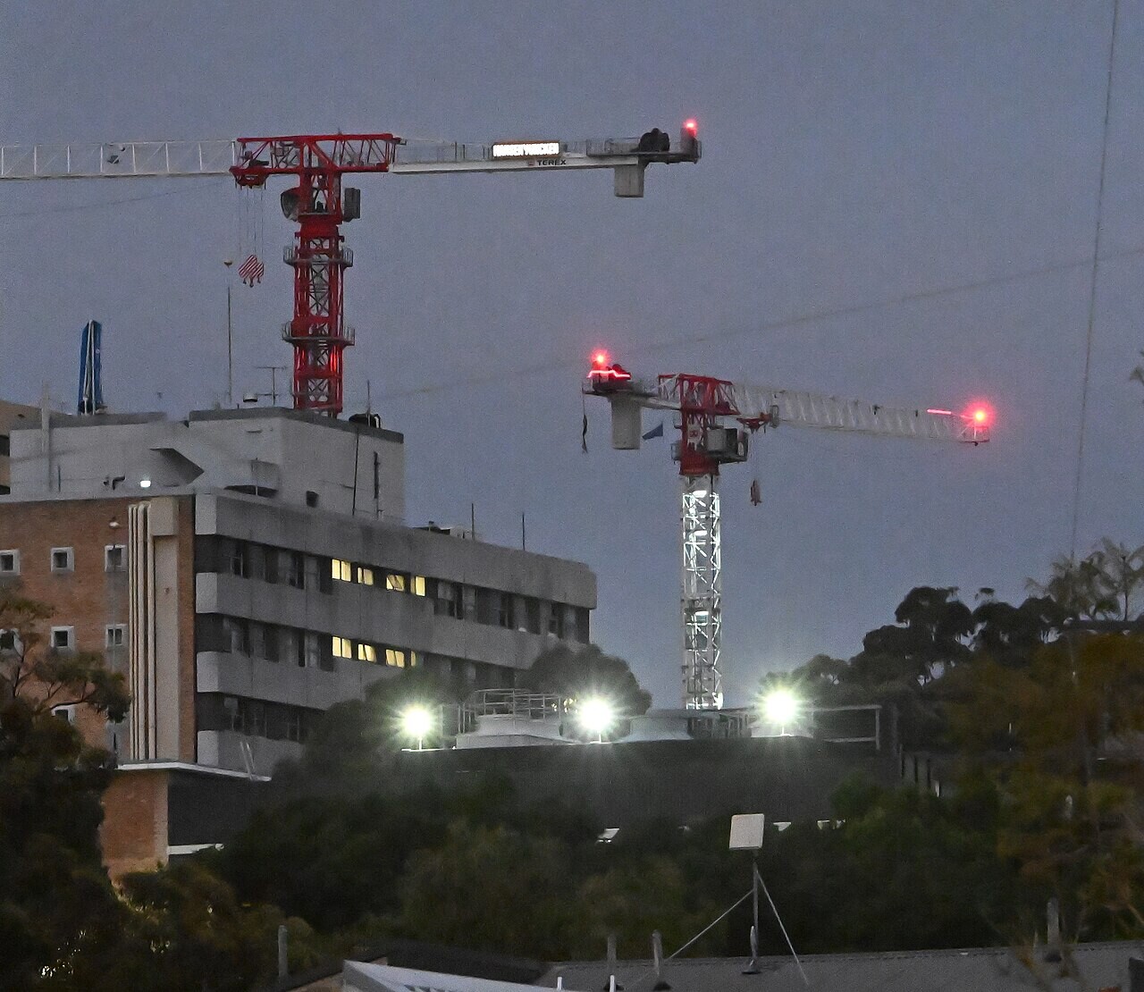 シドニーの建設現場