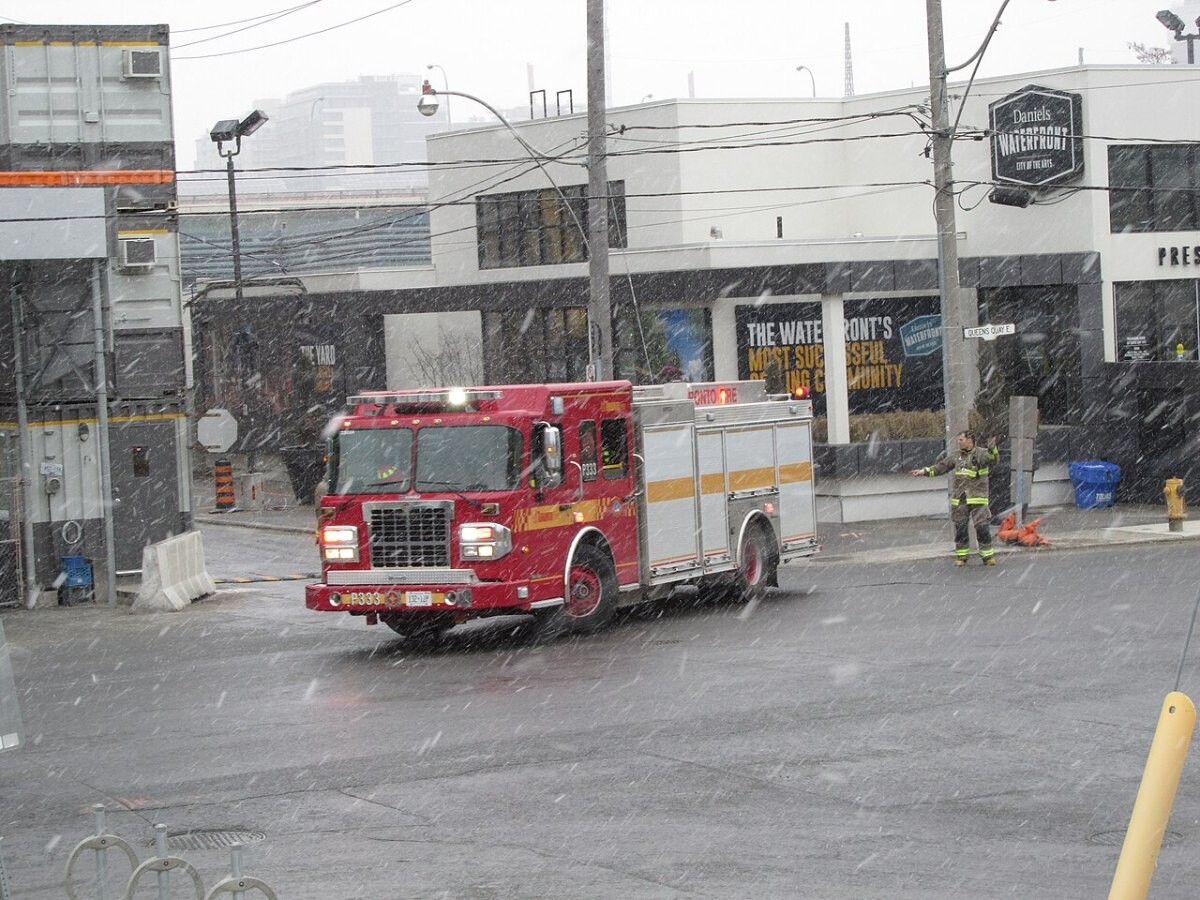 Toronto fire truck