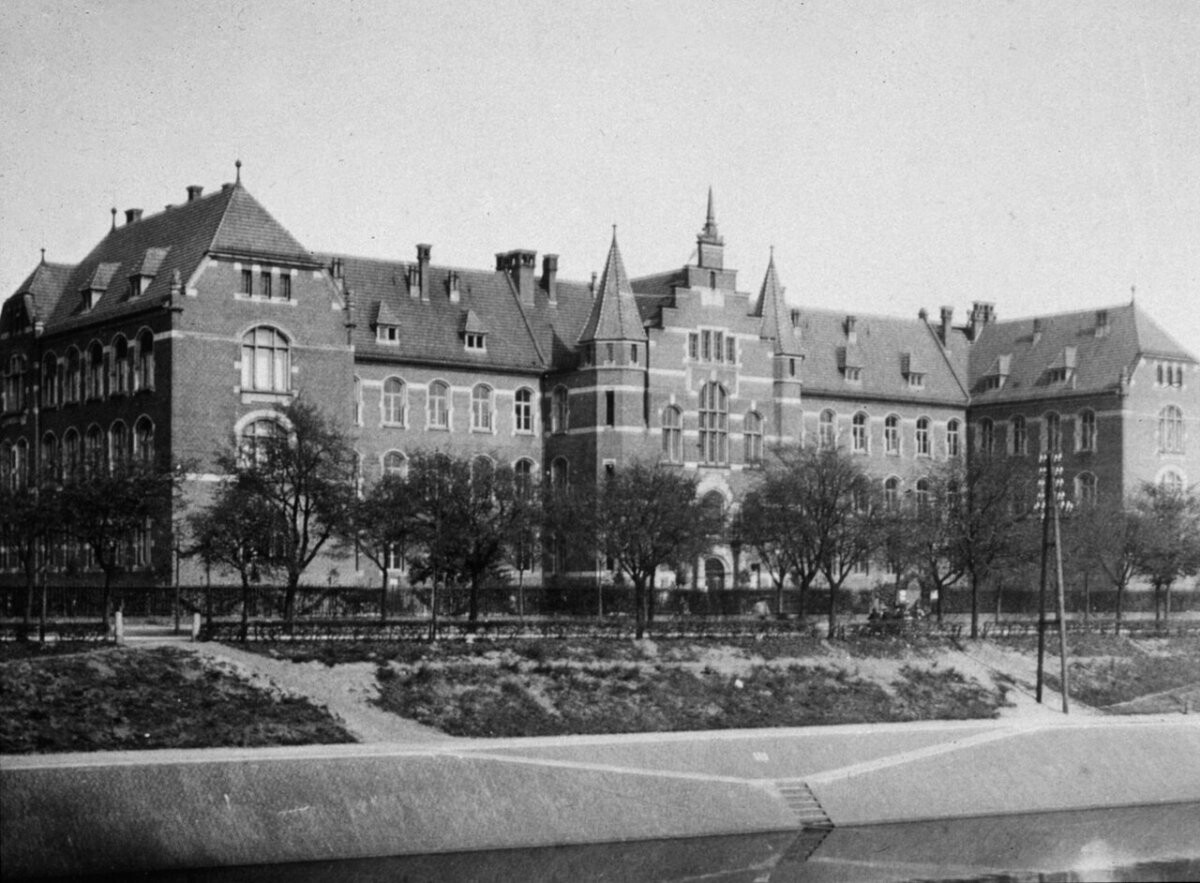 The Robert Koch Institute building in Berlin around 1900
