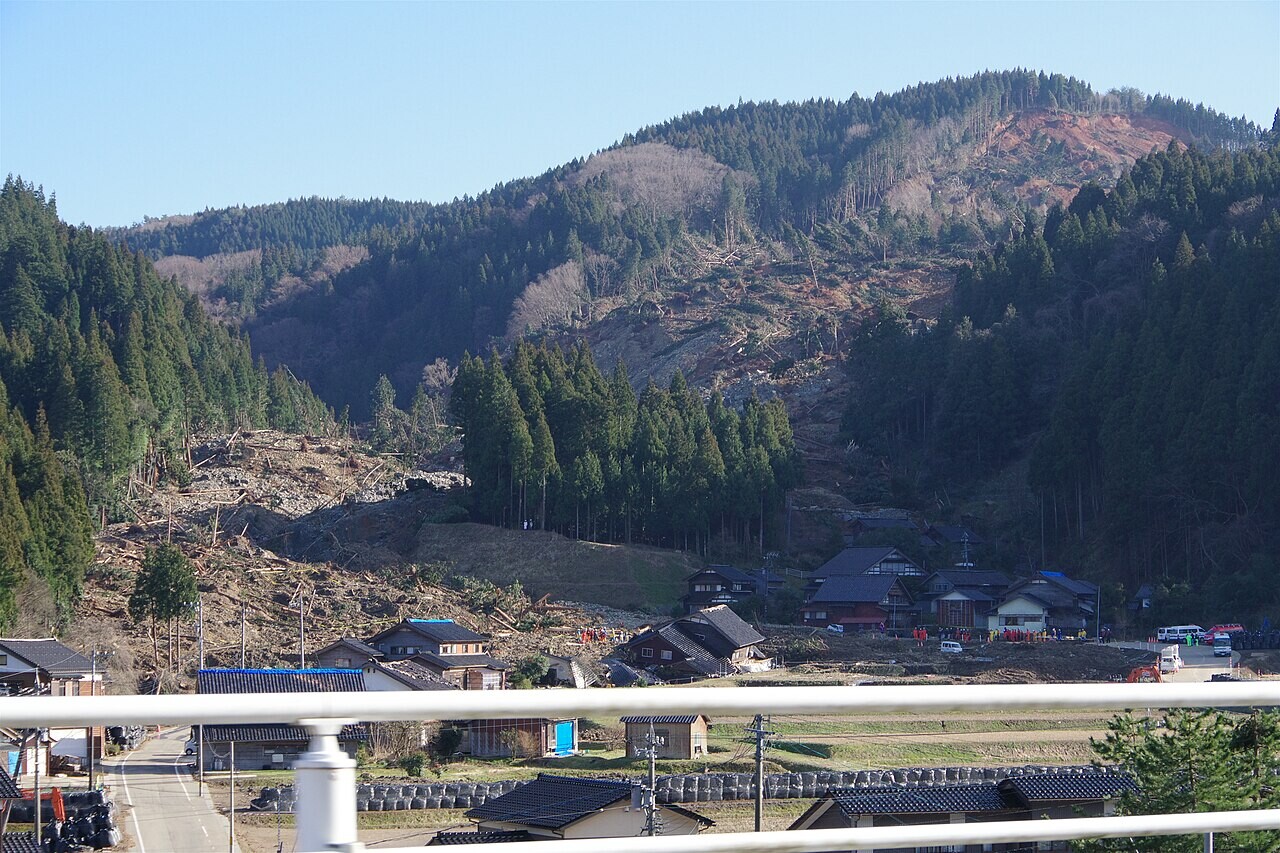 2024年能登半島地震後の輪島