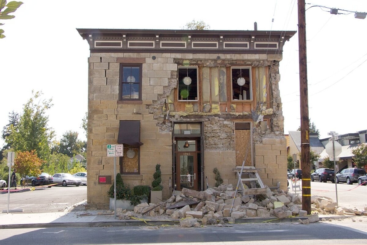 Napa earthquake damage